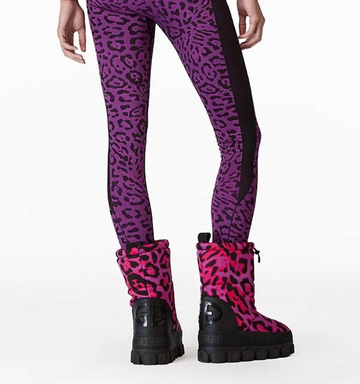 Goldbergh Caitlyn Baselayer Pant in jaguar carnivale - women's pants - detail view