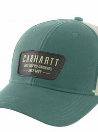 Carhartt - Men's Canvas Mesh-back Crafted Patch Cap