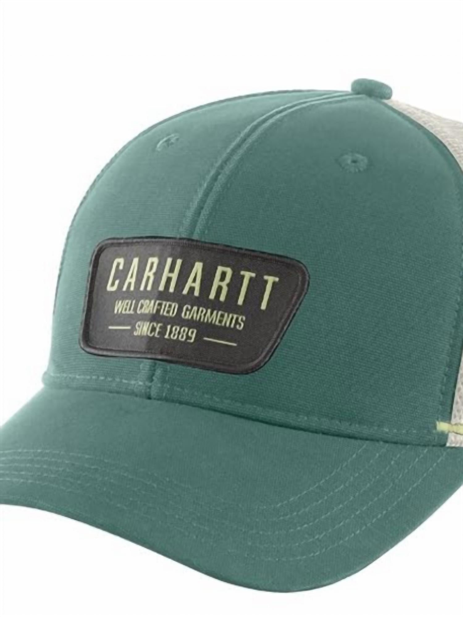 Carhartt - Men's Canvas Mesh-back Crafted Patch Cap