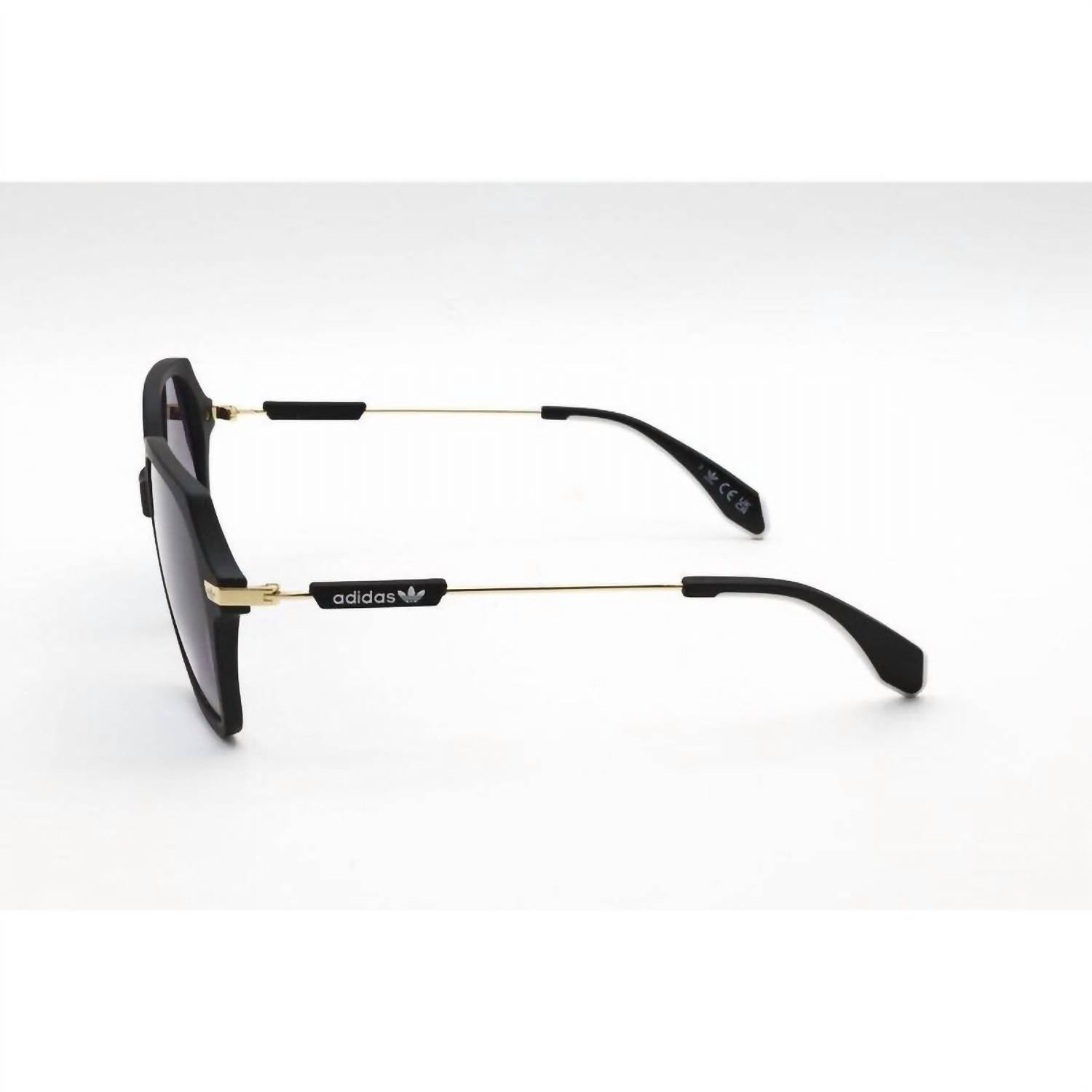 adidas Women's Geometric Sunglasses in black - women's accessory - alternate view