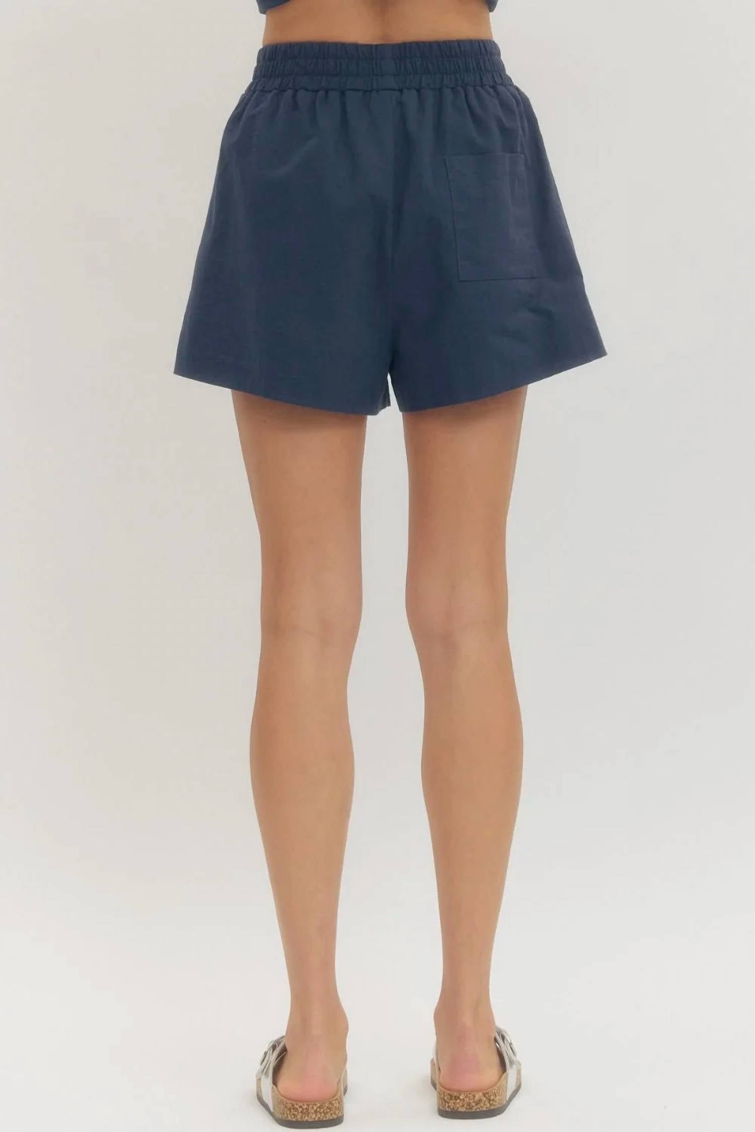 Entro - High Waist Shorts