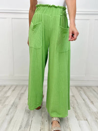 Bucketlist - Wide Legs High Waist Maxi Pants