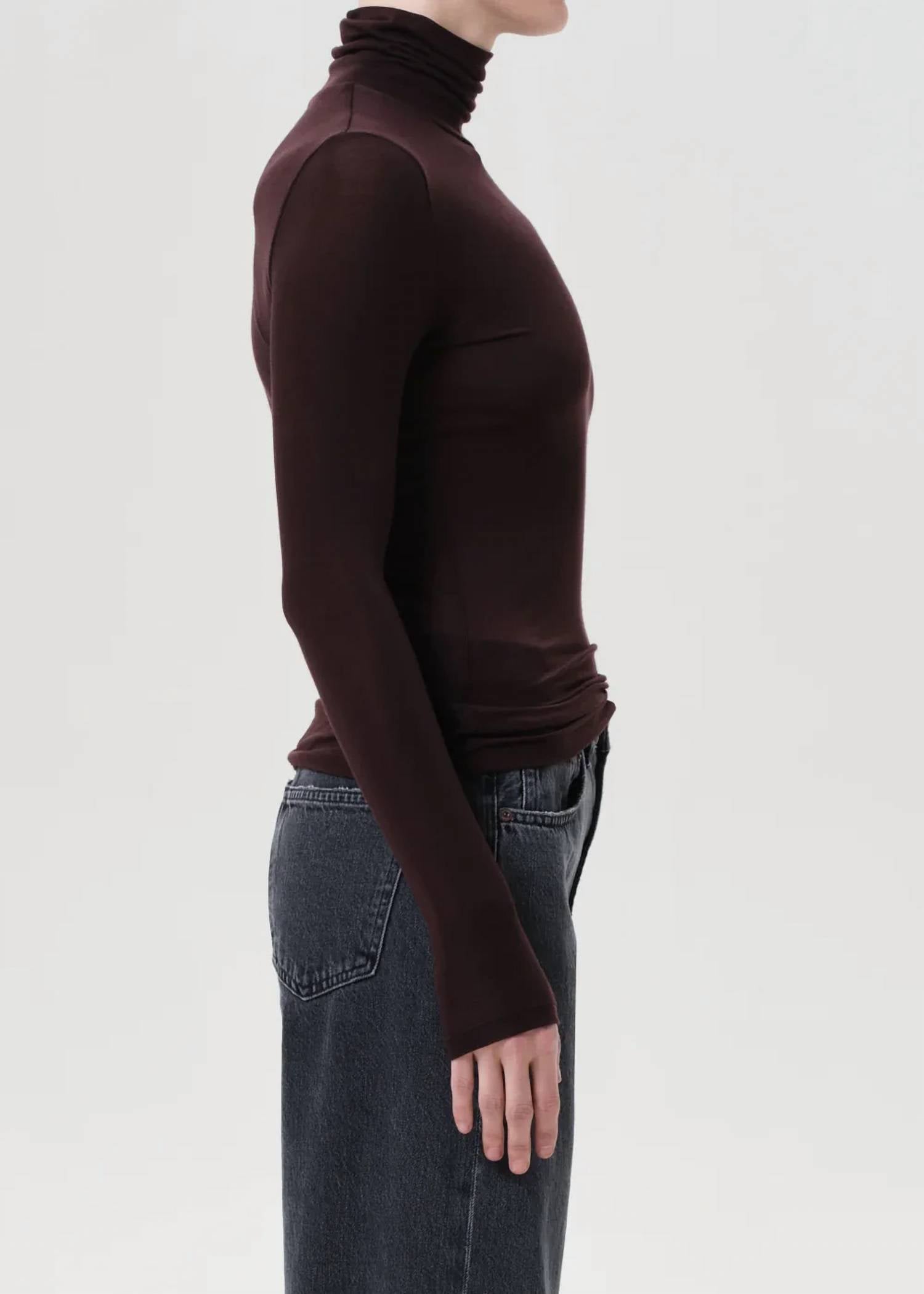 Agolde - Women's Pascale Turtleneck Sweater