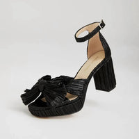 Pelle Moda - Women's Amalie Ankle Strap Platform Sandal