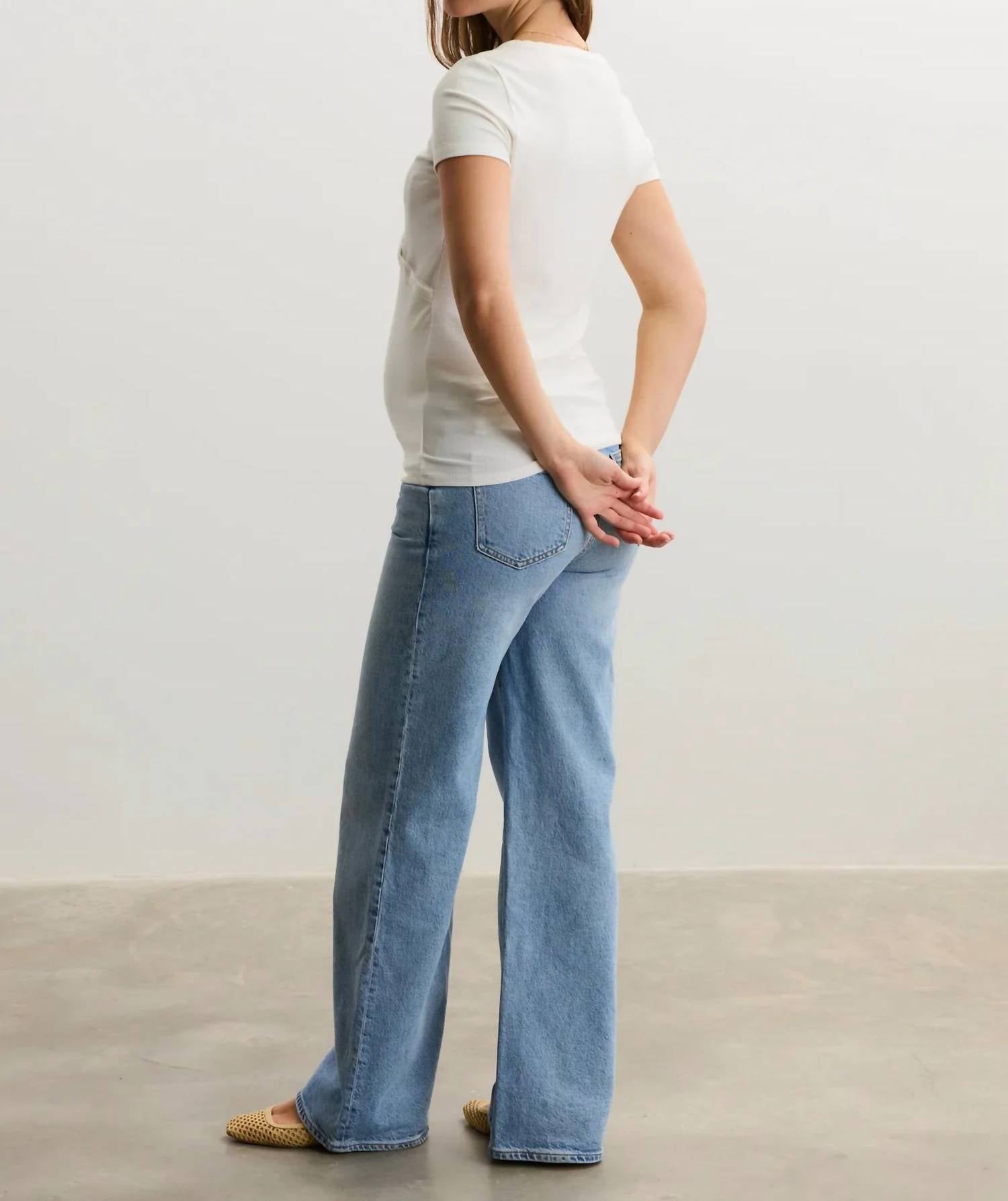 Hatch - Softest Rib Nursing Tee- Maternity
