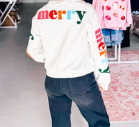 Simply Southern - Girl's Very Merry Always Bright Quarter Zip Pullover
