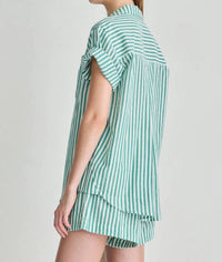 Apiece Apart - Stripe Valenti Button Up Shirt