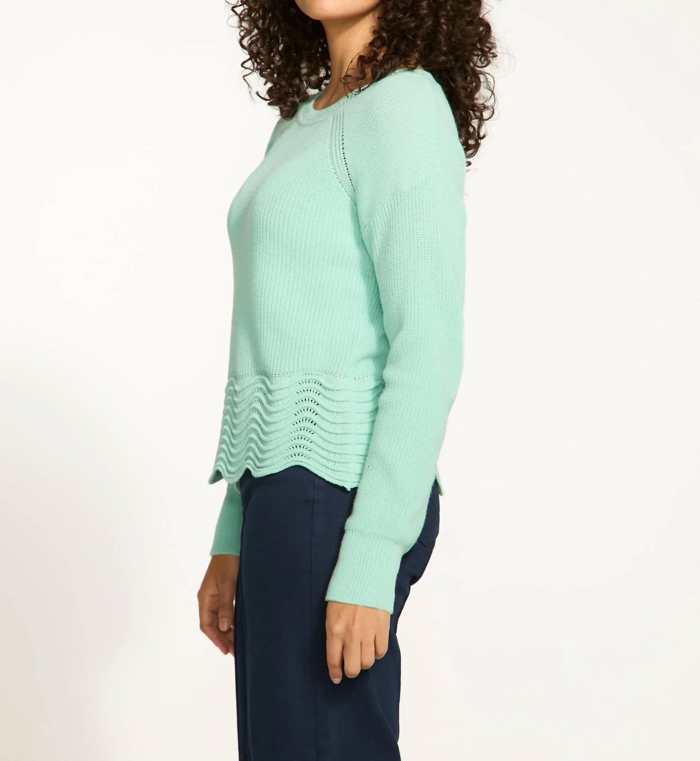 Fdj - Seallie Scalloped Hem Sweater