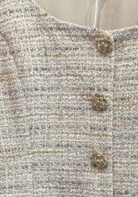 Sincerely Ours - Women's Angeline Tweed Romper
