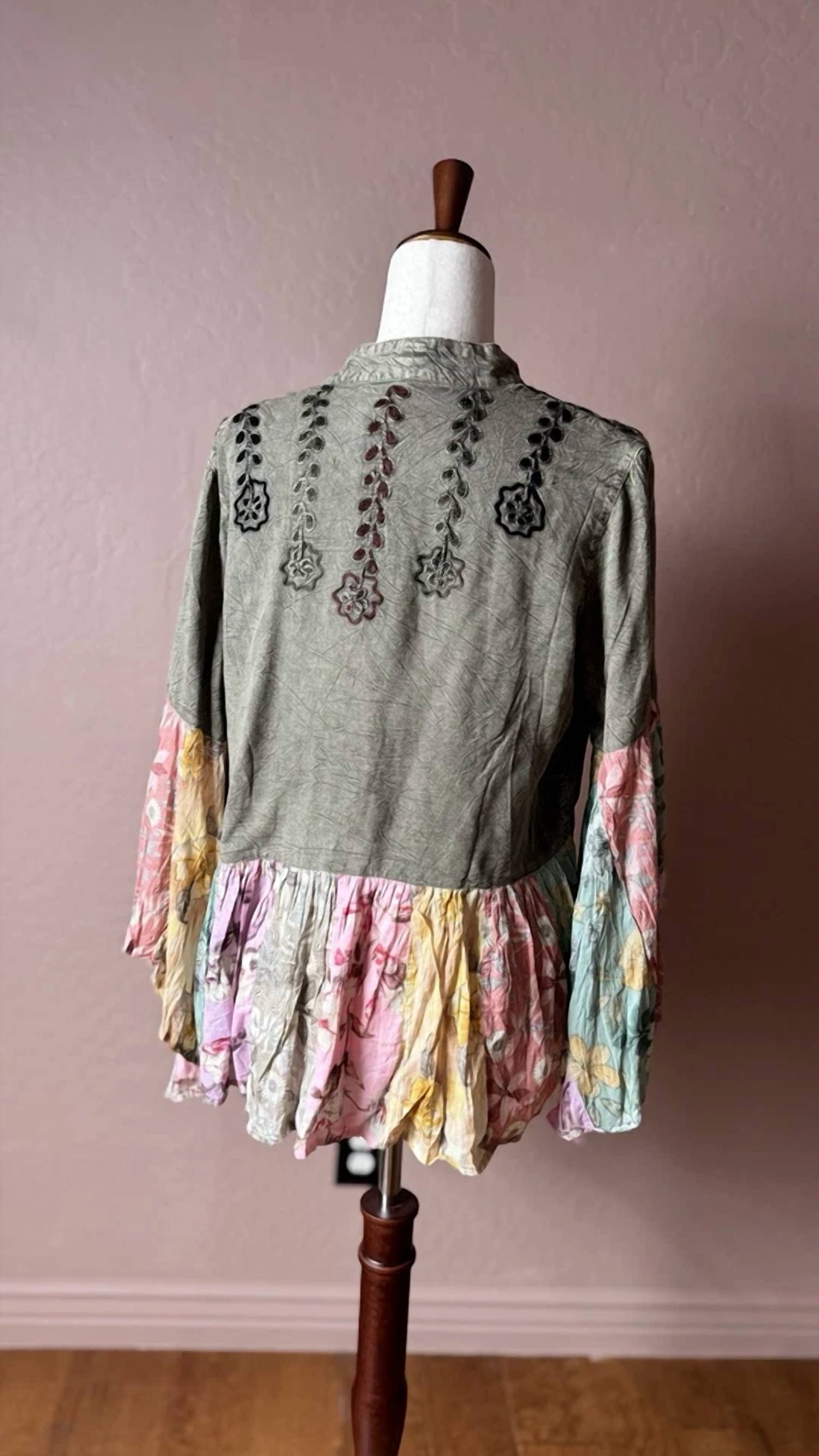 Young Threads - Women's Bohemian Rhapsody Kimono Blouse