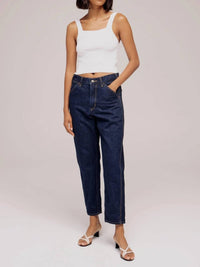 Mijeong Park - Strap Knit Cropped Top