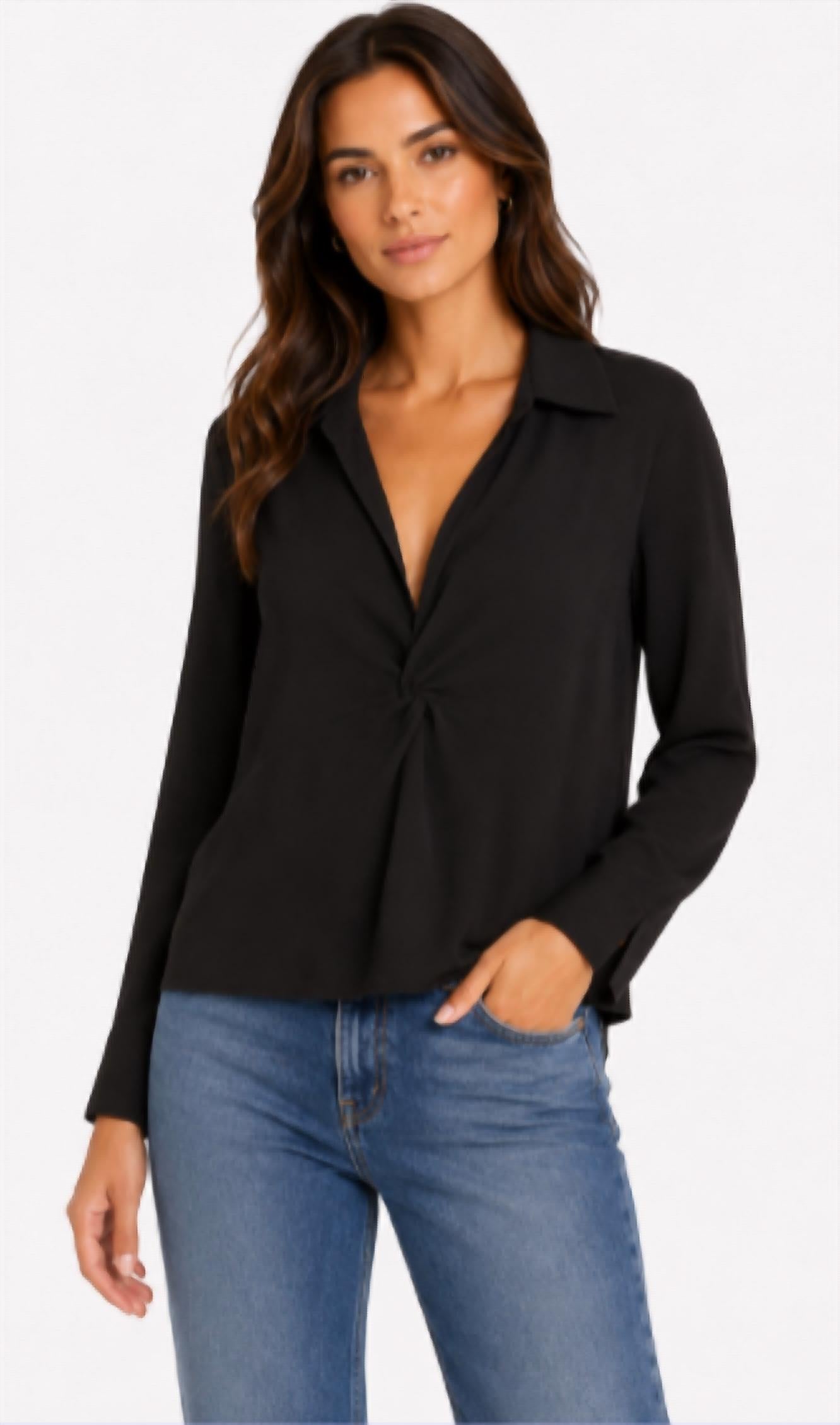 Drew - Donna Twist Front Shirt