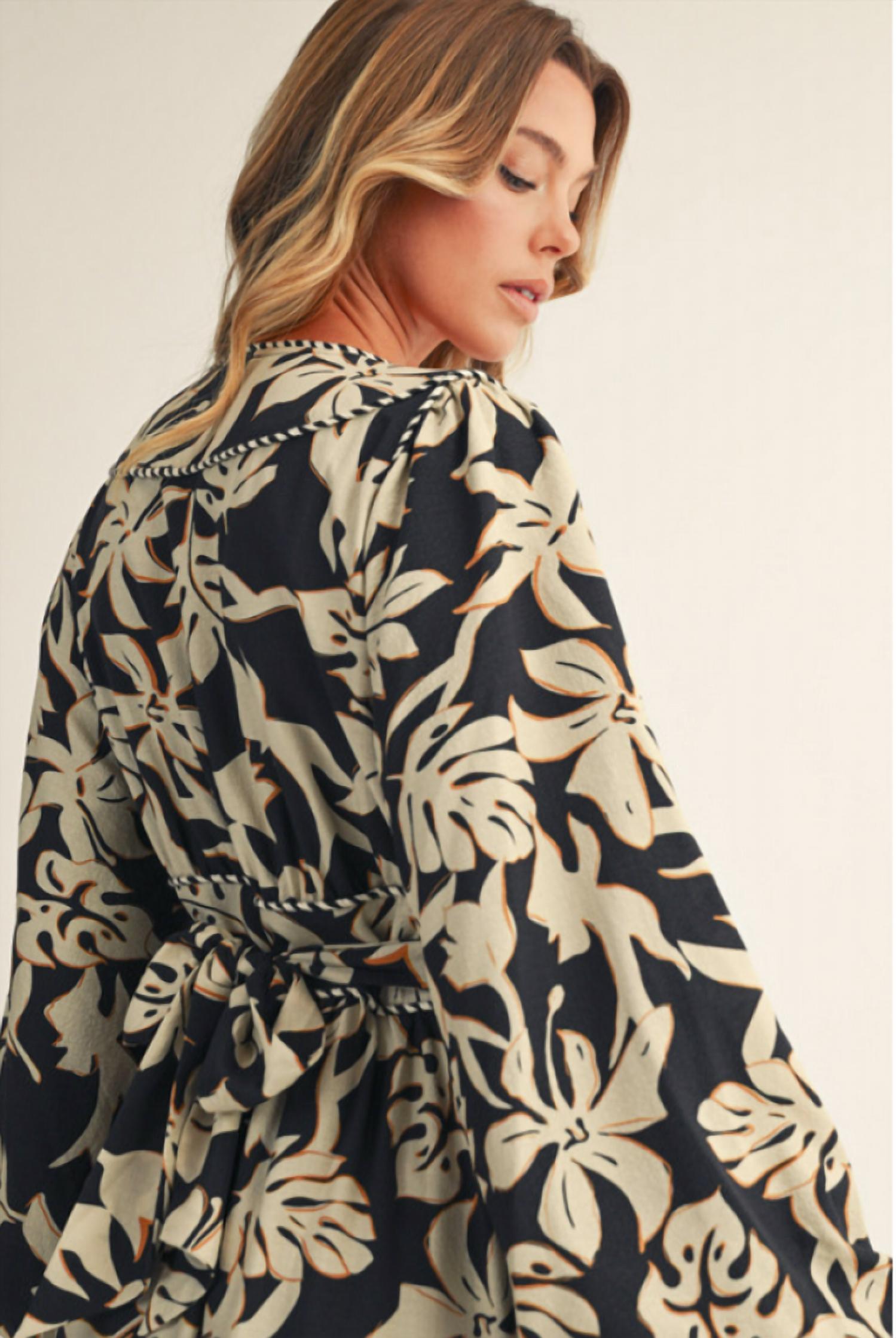 Jodifl - Enchanted Petals Maxi Dress
