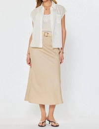 Current Air - Yelena Short Sleeve And Lace Cami Top Set