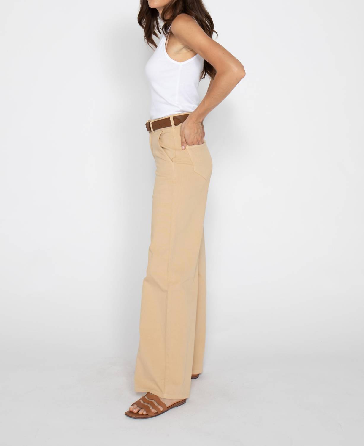 Oliver Logan - Flora Stretch High Rise Trouser Pant