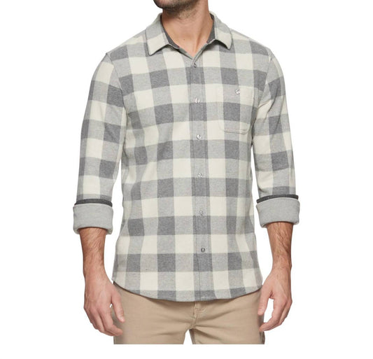 Flags & Anthem - Thatcher Hero Knit Flannel Shirt