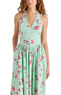 Steve Madden - Ressi Eyelet Halter Dress