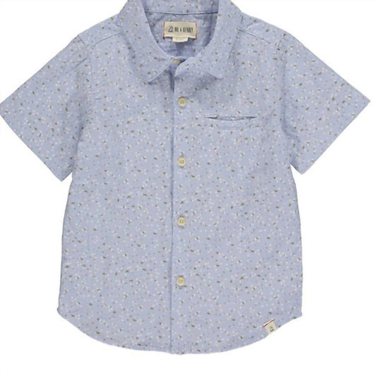 Me & Henry - Boy's Pier Short Sleeve Shirt