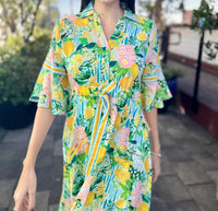 Islapayal - Cape Midi Dress