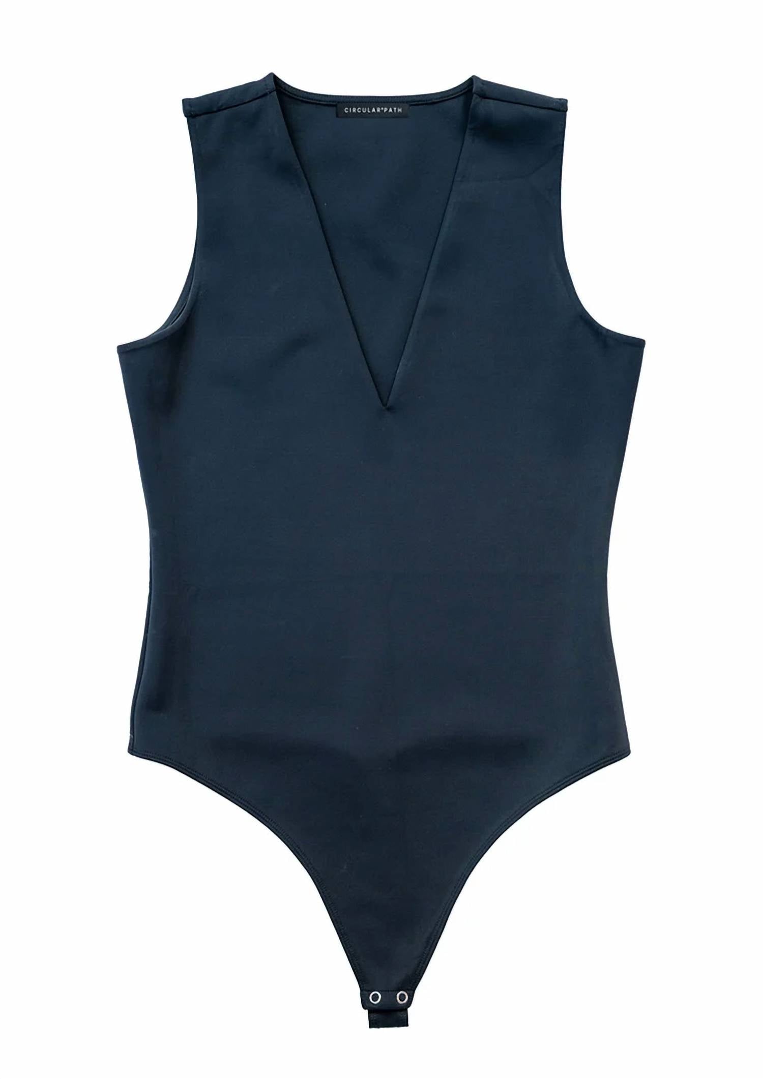 Circular Path - Women's V Neck Bodysuit