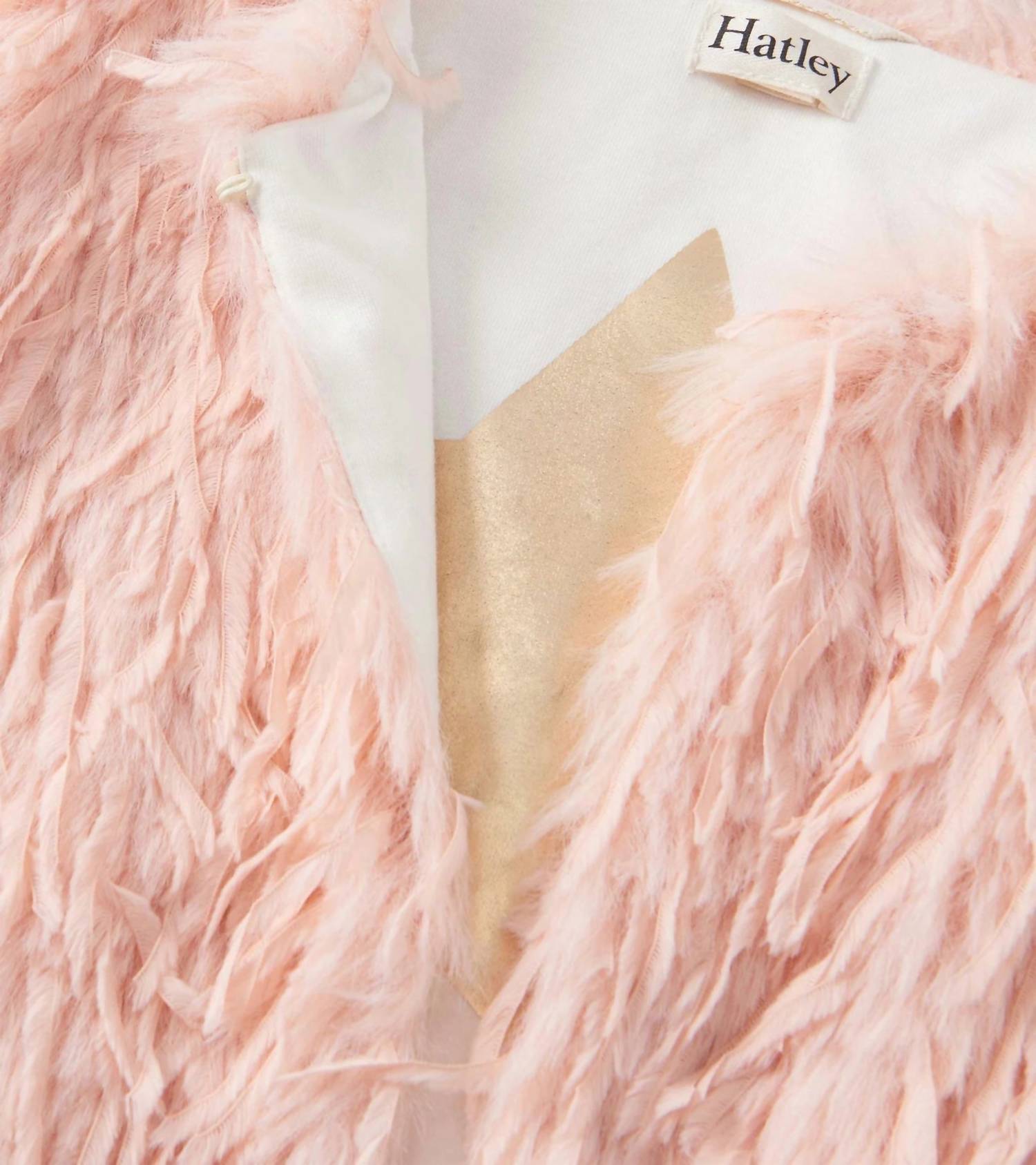 Hatley - Girl's Feather Faux Fur Vest
