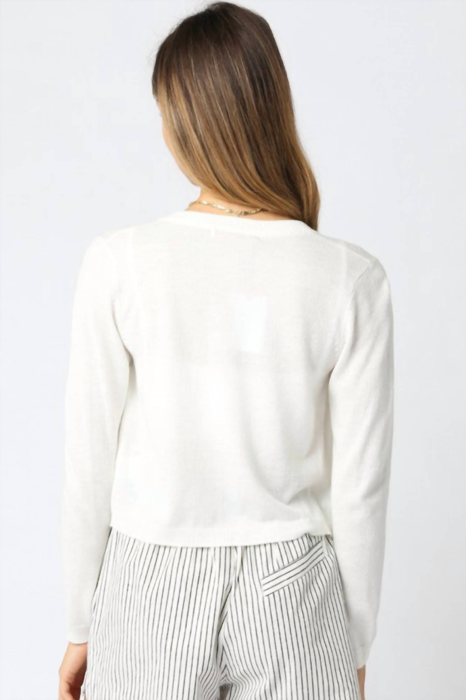 Olivaceous - Rhodes Knit Cardigan