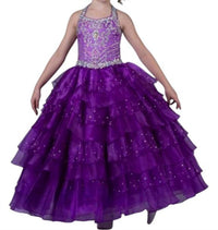 Little Rosie - Girl's Long Pageant Dress