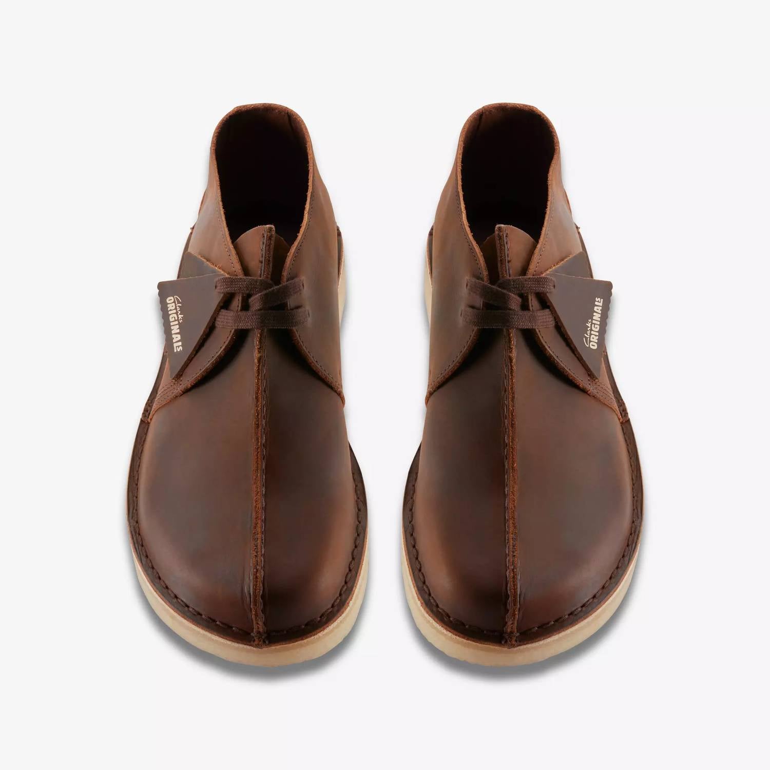 Clarks Men's Desert Trek Chukka Boots in beeswax - men's boots - view 5