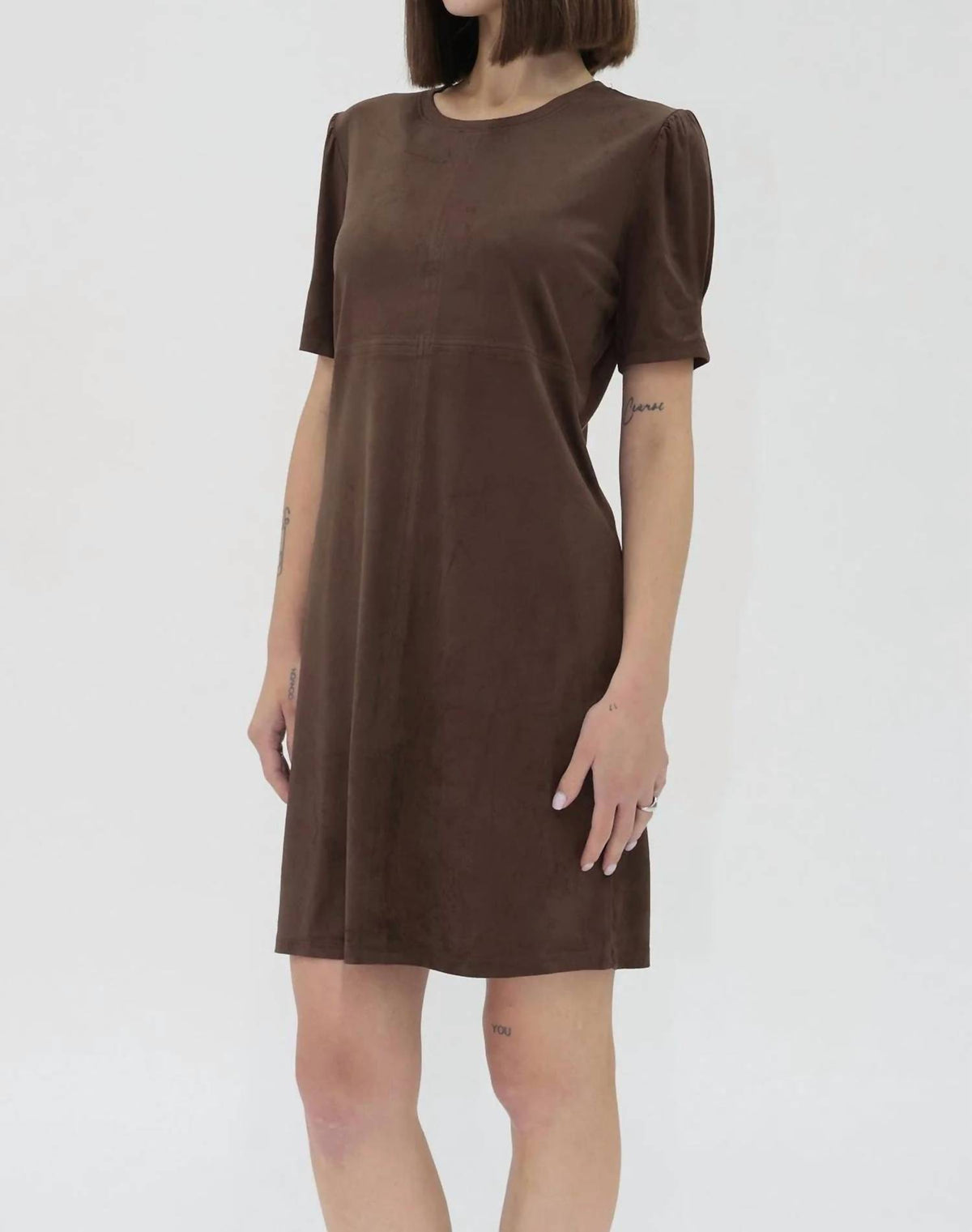 Another Love - Demi Suede Dress