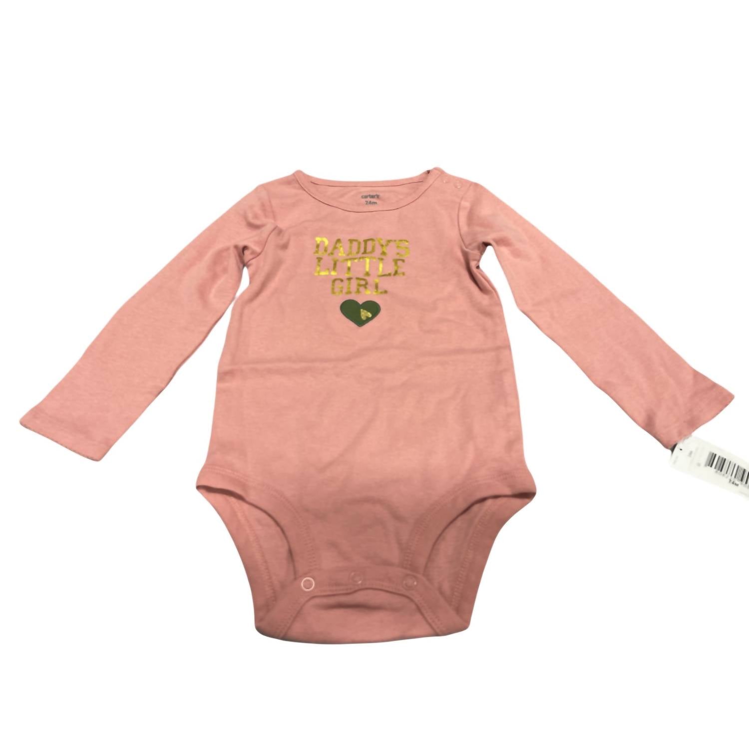 Carter'S - Baby Girls Cotton Hooded Camo-print Bodysuit
