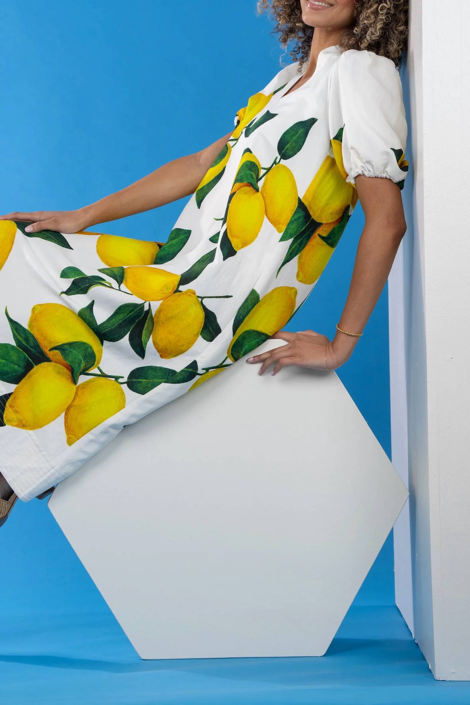 Emily Mccarthy - Hampton Puff Sleeves Dress