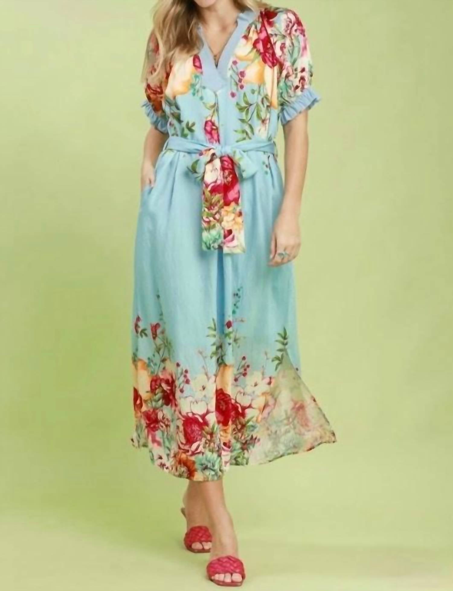 Umgee - Mix Maxi Dress