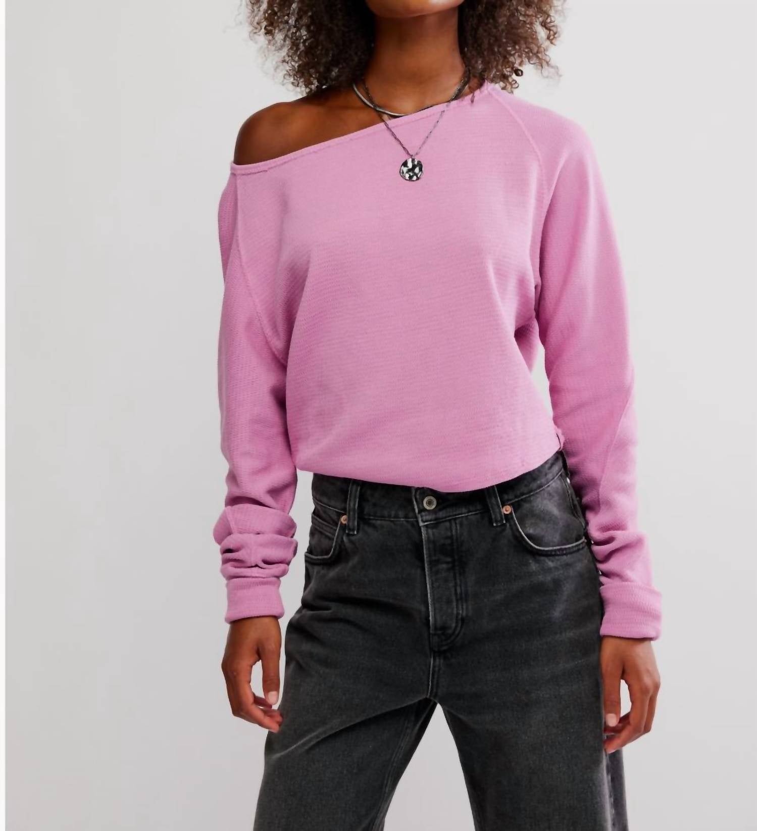Free People - Jess Long Sleeve Sweater