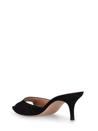 Gianvito Rossi - Women's 55mm Elle Suede Mule Sandals