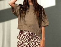 Bucketlist - Kimmy Short Sleeve Sweatshirt