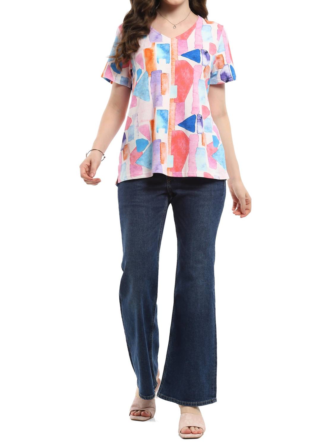 Parsley & Sage - Tracy V-neck Top
