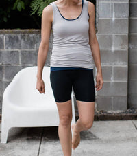 Yala - London Ultra-Stretch High-Waisted Bamboo & Organic Cotton Yoga Short