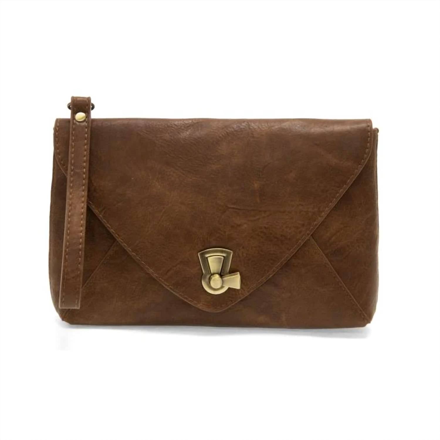Joy Susan - Women's Claudia Keyhole Turnlock Convertible Envelope Bag