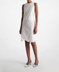 DOROTHEE SCHUMACHER Light Volumes Dress in white - women's dress - detail view
