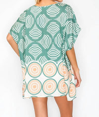 Meet Me In Santorini - Tunic Top