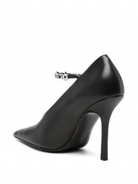 Alexander Wang - Women's Delphine 105mm Logo Lettering Pumps