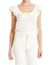 Another Love - Zoe Crochet Tank Sweater