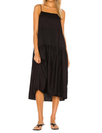 STRAPPY TIERED DRESS