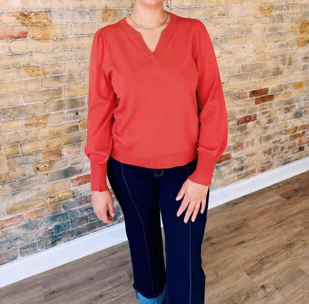 Coco Y Club - Vivian V-neck Sweater