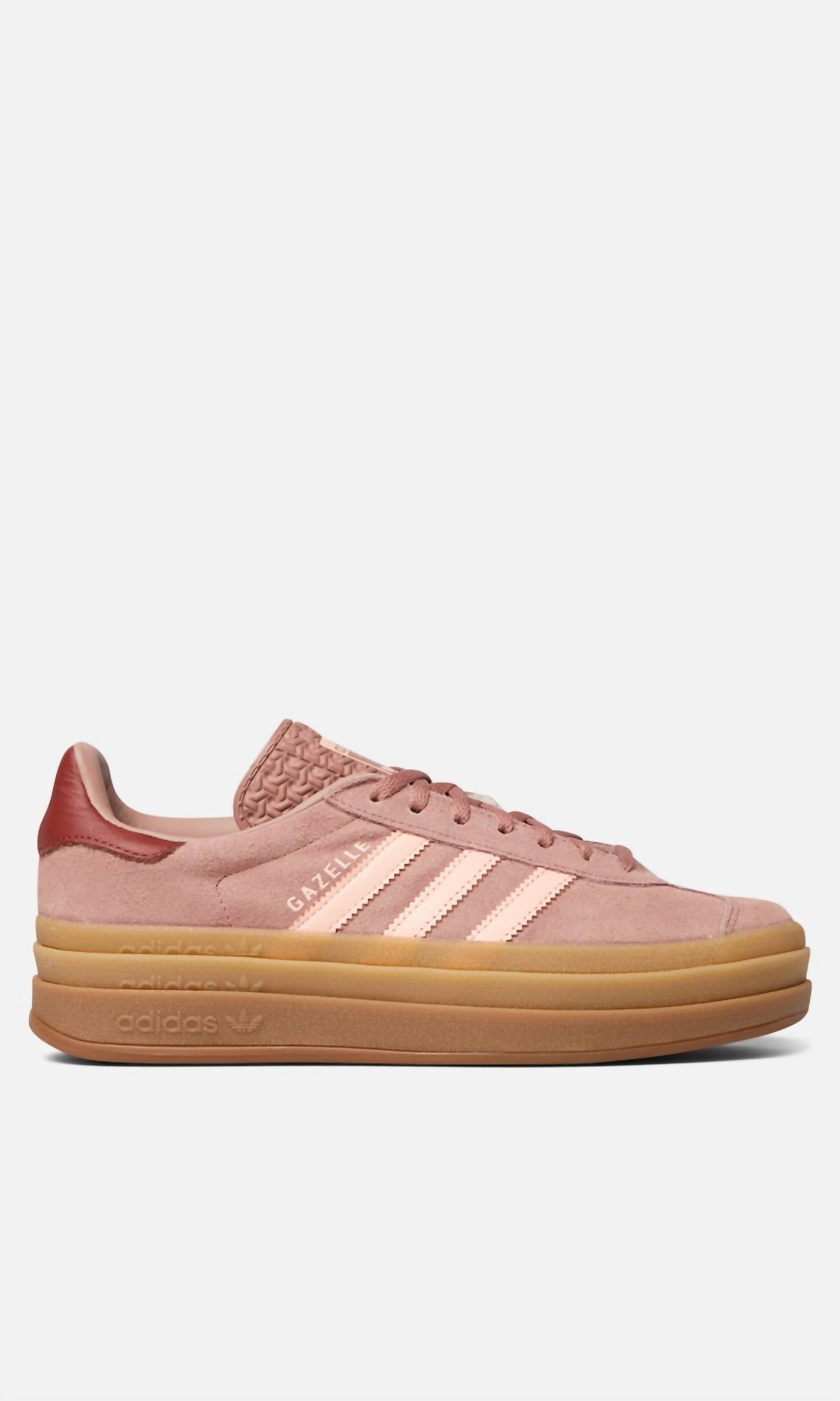 adidas Women's Gazelle Bold Sneakers in pink - women's sneaker