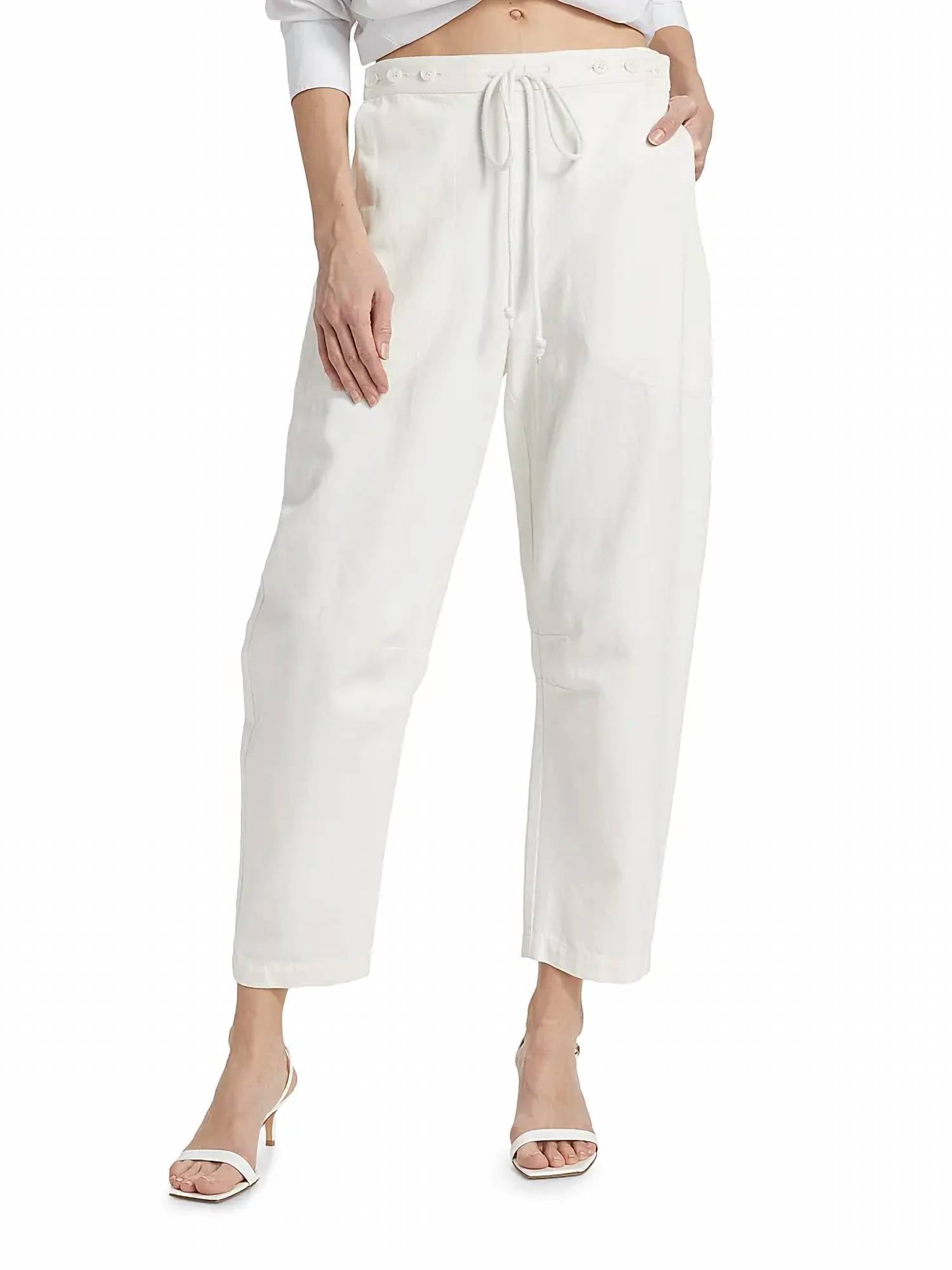 Twp - Jetties Beach Drawstring Denim Pants