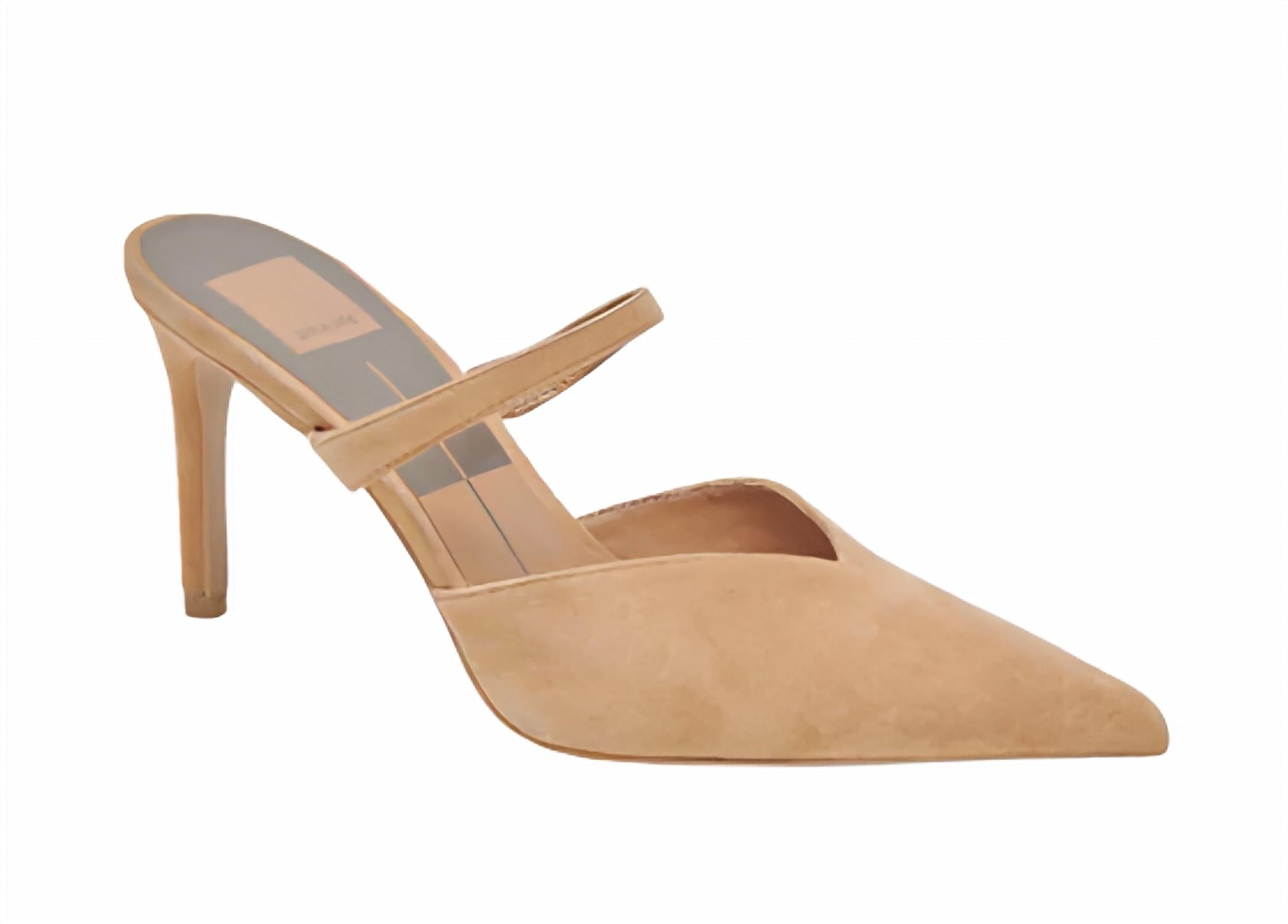 Dolce Vita Women's Kanika Suede Heel in tan - women's heels