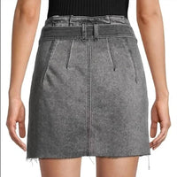 Free People - Tie Waist Jean Skirt