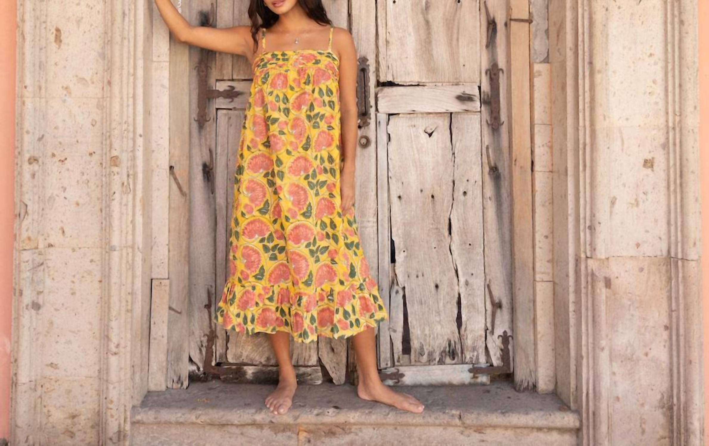 The Fox And The Mermaid - Talia Midi Dress