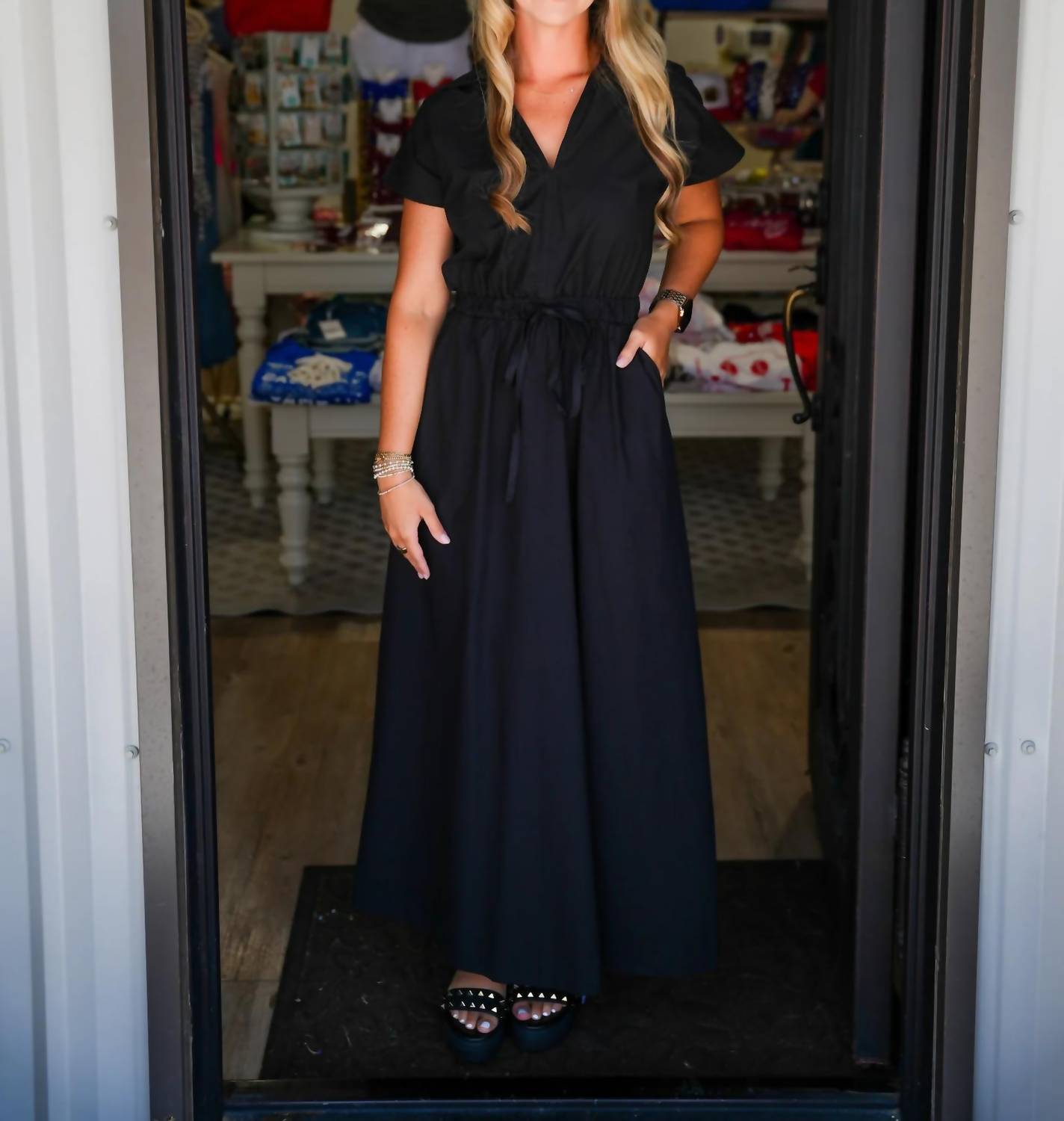 Pinch - Open Back Midi Dress